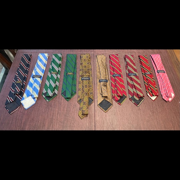 (10) Vintage Brooks Brothers Ties - Picture 3 of 8